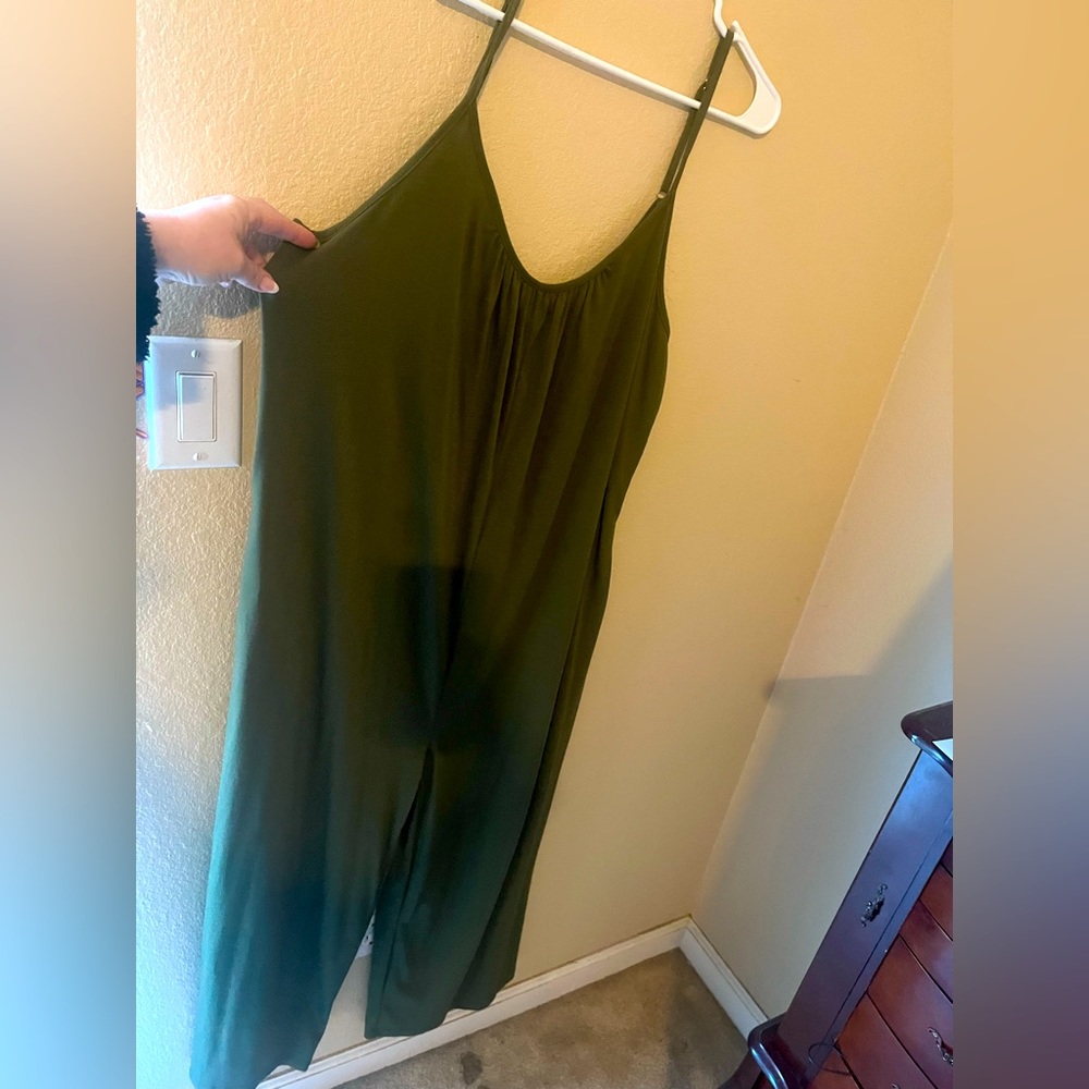 XL jumper - olive green